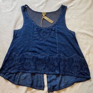 NWT Navy Tank Top